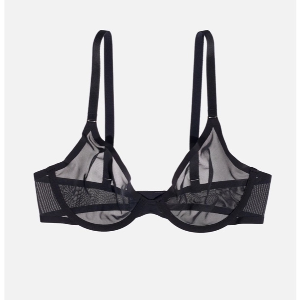 Cuup 38C navy blue (sold out limited edition color) Plunge bra
